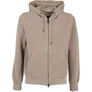 Circolo 1901, Heren, Sweatshirts & Hoodies, Beige, Maat: 2XL Katoen,