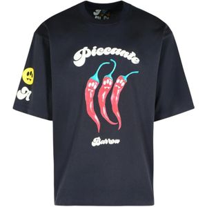 Barrow, Heren, Tops, Grijs, Maat: XS