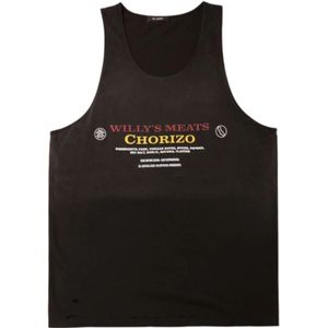 Willy Chavarria, Dames, Tops, Zwart, Maat: S