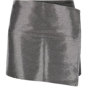Haikure, Dames, Rokken, Grijs, Maat: W25 Katoen,