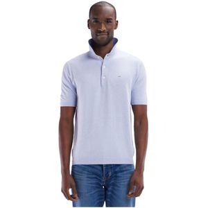 Eden Park, Heren, Tops, Blauw, Maat: S Katoen,