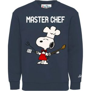 MC2 Saint Barth, Heren, Sweatshirts & Hoodies, Blauw, Maat: XL