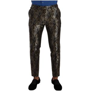 Dolce & Gabbana - Slim-fit Broeken - Veelkleurig - Polyester