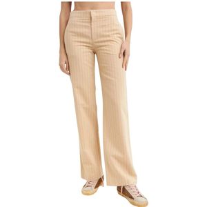 Isabel Marant, Dames, Broeken, Geel, Maat: XS Katoen,