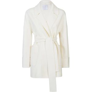 Eleventy, Dames, Mantels, Wit, Maat: S Wol,