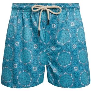 Peninsula, Heren, Badkleding, Blauw, Maat: S Poliester,