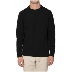 Alpha Studio, Heren, Truien, Zwart, Maat: XL Wol,