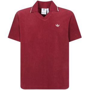 Wales Bonner, Heren, Tops, Rood, Maat: S