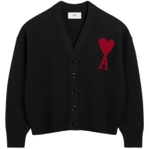 Ami Paris, Dames, Truien, Zwart, Maat: L