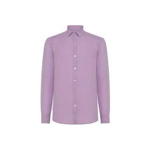 Peuterey Stijlvolle Overhemden voor Mannen en Vrouwen , Purple , Heren , Maat: S