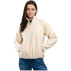 Champion, Dames, Sweatshirts & Hoodies, Beige, Maat: M Poliester,