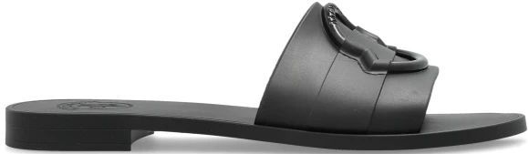 Moncler - Slides - Zwart - Rubber