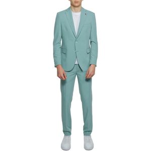 Mulish, Heren, Pakken, Groen, Maat: 2XL Viscose,