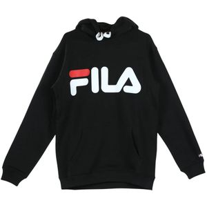 Fila, Heren, Sweatshirts & Hoodies, Zwart, Maat: S