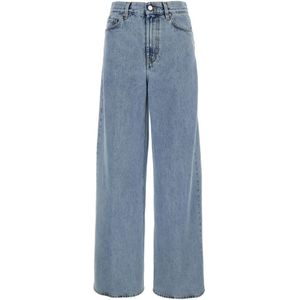 TotêMe, Dames, Jeans, Blauw, Maat: W29 Katoen,