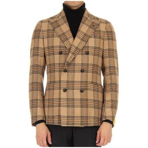 Tagliatore, Heren, Jassen, Veelkleurig, Maat: M Wol,