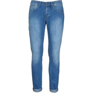 Dondup, Heren, Jeans, Blauw, Maat: W36 Katoen,