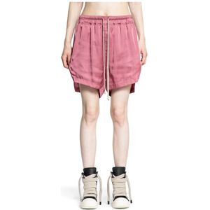 Rick Owens, Dames, Korte broeken, Roze, Maat: M