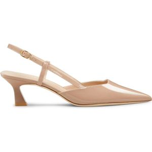 Stuart Weitzman, Dames, Schoenen, Beige, Maat: 36 EU Leer,