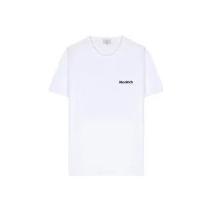 Woolrich T-Hemden , White , Heren , Maat: 2XL