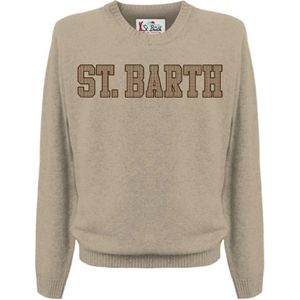 MC2 Saint Barth, Heren, Truien, Beige, Maat: XL