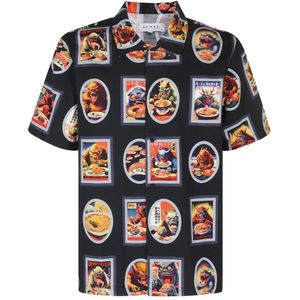 Edwin, Heren, Overhemden, Veelkleurig, Maat: S Katoen,