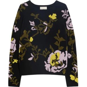 Iblues, Dames, Truien, Zwart, Maat: XL Wol,