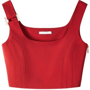 Patrizia Pepe, Dames, Tops, Rood, Maat: XS