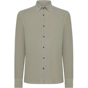 Rrd, Heren, Overhemden, Groen, Maat: 2XL Piqué,