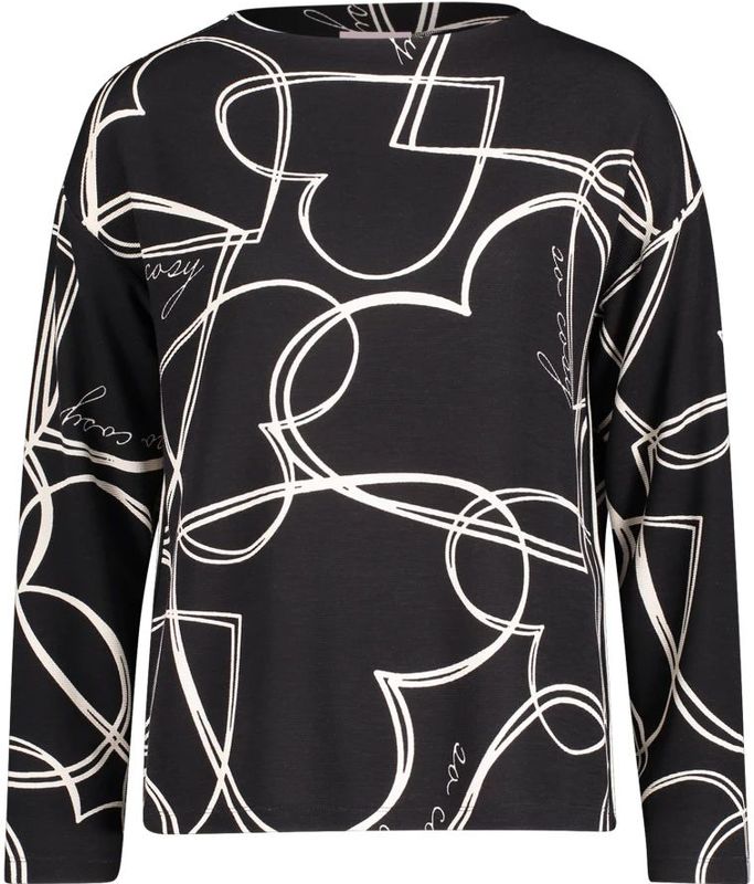 Betty Barclay, Dames, Tops, Zwart, Maat: S