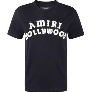 Amiri, Dames, Tops, Zwart, Maat: M