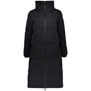 Herno, Dames, Mantels, Zwart, Maat: M Polyamide,