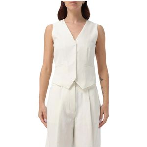 Calvin Klein, Dames, Jassen, Wit, Maat: M