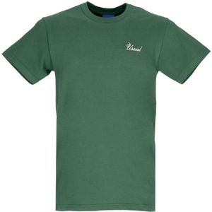 Usual, Heren, Tops, Groen, Maat: S Katoen,