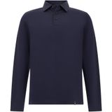 Boggi Milano, Heren, Tops, Blauw, Maat: S Katoen,