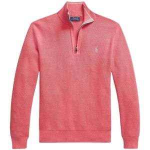 Polo Ralph Lauren, Heren, Sweatshirts & Hoodies, Rood, Maat: XL Katoen,
