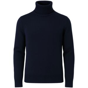 Paolo Pecora, Heren, Truien, Blauw, Maat: S Wol,