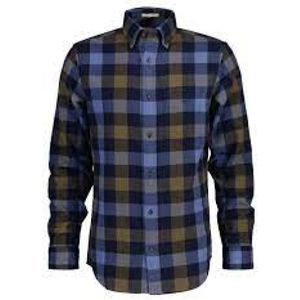 Gant, Heren, Overhemden, Veelkleurig, Maat: 3XL Katoen,