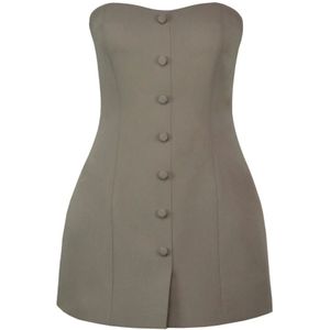 Guaja., Dames, Jurken, Beige, Maat: XS