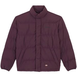 Dickies, Heren, Jassen, Paars, Maat: M Poliester,