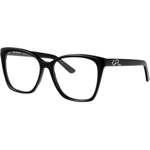 Karl Lagerfeld - Kl 6050 - Optisch Montuur - Zwart - Acetaat