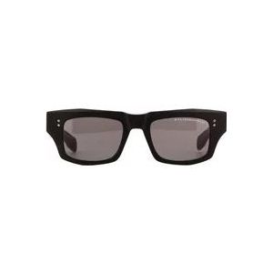 Dita Zwarte Zonnebril Ss24 International Fit , Black , Heren , Maat: 52 MM