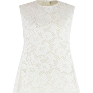 Tory Burch, Dames, Tops, Wit, Maat: M Katoen,