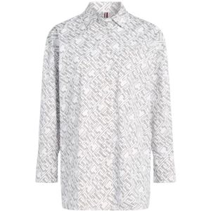 Tommy Hilfiger, Dames, Blouses & Shirts, Veelkleurig, Maat: S/M Katoen,