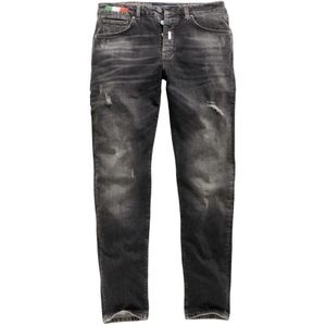 Carlo Colucci, Heren, Jeans, Zwart, Maat: W29 Katoen,