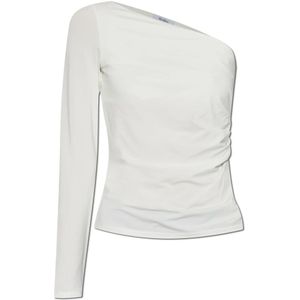 Max Mara, Dames, Blouses & Shirts, Beige, Maat: XS Viscose,