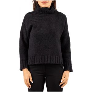 Alpha Industries, Dames, Truien, Zwart, Maat: 2XS