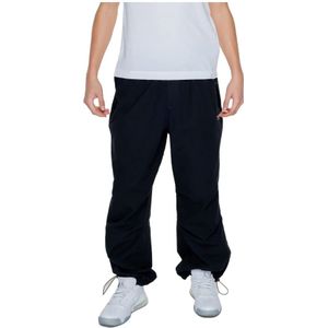 Karl Kani, Heren, Broeken, Zwart, Maat: M Katoen,