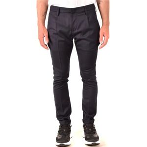 Dondup, Heren, Broeken, Blauw, Maat: W32 Wol,