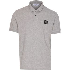 Stone Island, Heren, Tops, Grijs, Maat: S Katoen,